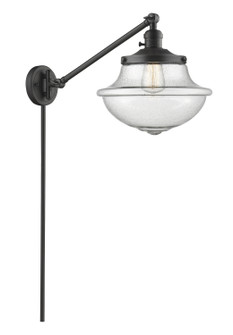 Franklin Restoration One Light Swing Arm Lamp in Oil Rubbed Bronze (405|237-OB-G544)