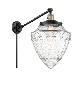Franklin Restoration One Light Swing Arm Lamp in Oil Rubbed Bronze (405|237-OB-G664-12)