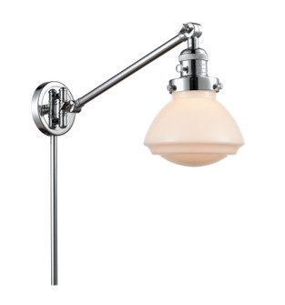 Franklin Restoration One Light Swing Arm Lamp in Polished Chrome (405|237-PC-G321)