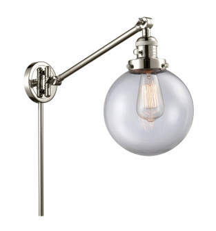 Franklin Restoration LED Swing Arm in Polished Nickel (405|237-PN-G202-8-LED)