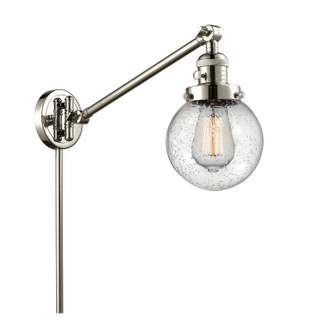 Franklin Restoration LED Swing Arm in Polished Nickel (405|237-PN-G204-6-LED)