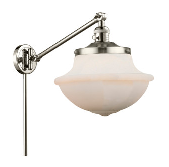 Franklin Restoration One Light Swing Arm Lamp in Polished Nickel (405|237-PN-G541)