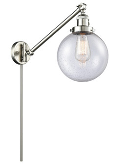 Franklin Restoration One Light Swing Arm in Brushed Satin Nickel (405|237-SN-G204-8)