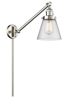 Franklin Restoration One Light Swing Arm in Brushed Satin Nickel (405|237-SN-G64)