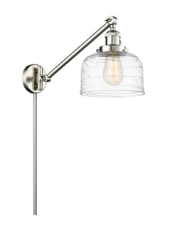 Franklin Restoration One Light Swing Arm Lamp in Brushed Satin Nickel (405|237-SN-G713)