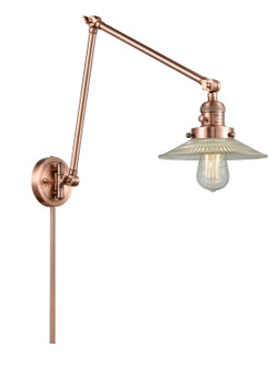 Franklin Restoration One Light Swing Arm in Antique Copper (405|238-AC-G2)