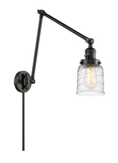 Franklin Restoration LED Swing Arm in Matte Black (405|238-BK-G513-LED)