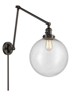 Franklin Restoration One Light Swing Arm in Oil Rubbed Bronze (405|238-OB-G204-12)