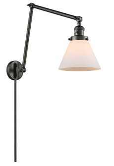 Franklin Restoration One Light Swing Arm Lamp in Oil Rubbed Bronze (405|238-OB-G41)