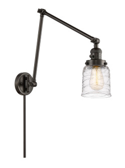 Franklin Restoration One Light Swing Arm in Oil Rubbed Bronze (405|238-OB-G513)