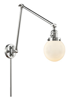 Franklin Restoration One Light Swing Arm in Polished Chrome (405|238-PC-G201-6)