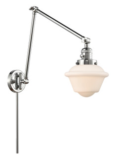 Franklin Restoration One Light Swing Arm Lamp in Polished Chrome (405|238-PC-G531)