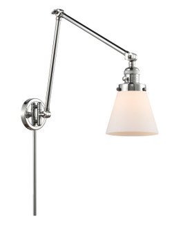 Franklin Restoration One Light Swing Arm Lamp in Polished Chrome (405|238-PC-G61)