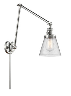 Franklin Restoration One Light Swing Arm Lamp in Polished Chrome (405|238-PC-G64)