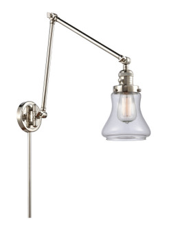 Franklin Restoration One Light Swing Arm in Polished Nickel (405|238-PN-G192)