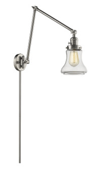 Franklin Restoration One Light Swing Arm in Brushed Satin Nickel (405|238-SN-G192)