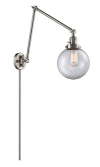 Franklin Restoration LED Swing Arm in Brushed Satin Nickel (405|238-SN-G202-8-LED)