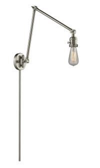 Franklin Restoration LED Swing Arm Lamp in Brushed Satin Nickel (405|238-SN-LED)