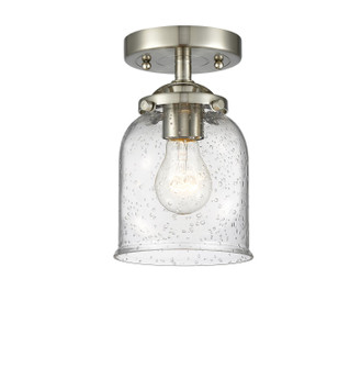 Nouveau One Light Semi-Flush Mount in Black Polished Nickel (405|284-1C-BPN-G58)