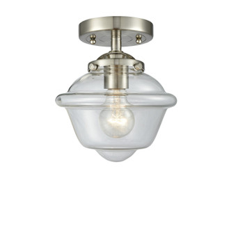 Nouveau LED Semi-Flush Mount in Brushed Satin Nickel (405|284-1C-SN-G532-LED)