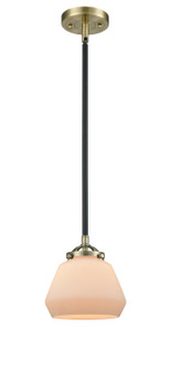 Nouveau One Light Mini Pendant in Black Antique Brass (405|284-1S-BAB-G171)