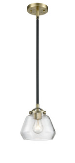 Nouveau One Light Mini Pendant in Black Antique Brass (405|284-1S-BAB-G172)