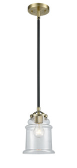 Nouveau LED Mini Pendant in Black Antique Brass (405|284-1S-BAB-G182-LED)