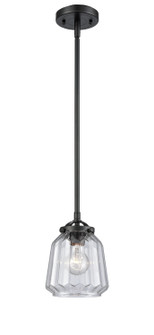 Nouveau One Light Mini Pendant in Oil Rubbed Bronze (405|284-1S-OB-G142)