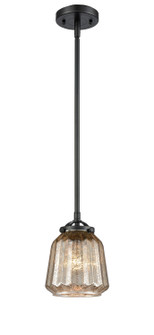 Nouveau LED Mini Pendant in Oil Rubbed Bronze (405|284-1S-OB-G146-LED)