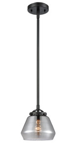 Nouveau One Light Mini Pendant in Oil Rubbed Bronze (405|284-1S-OB-G173)