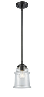 Nouveau LED Mini Pendant in Oil Rubbed Bronze (405|284-1S-OB-G182-LED)