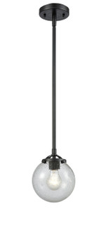 Nouveau LED Mini Pendant in Oil Rubbed Bronze (405|284-1S-OB-G204-6-LED)