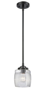 Nouveau LED Mini Pendant in Oil Rubbed Bronze (405|284-1S-OB-G302-LED)