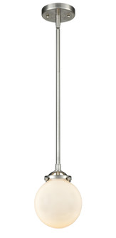 Nouveau LED Mini Pendant in Brushed Satin Nickel (405|284-1S-SN-G201-6-LED)