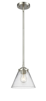 Nouveau LED Mini Pendant in Brushed Satin Nickel (405|284-1S-SN-G42-LED)