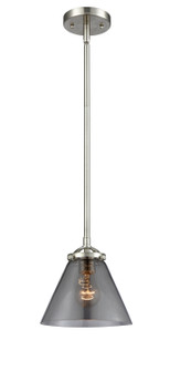 Nouveau One Light Mini Pendant in Brushed Satin Nickel (405|284-1S-SN-G43)