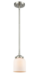 Nouveau LED Mini Pendant in Brushed Satin Nickel (405|284-1S-SN-G51-LED)