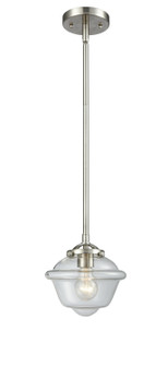 Nouveau One Light Mini Pendant in Brushed Satin Nickel (405|284-1S-SN-G532)