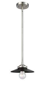 Nouveau LED Mini Pendant in Brushed Satin Nickel (405|284-1S-SN-M6-BK-LED)