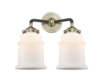 Nouveau Two Light Bath Vanity in Black Antique Brass (405|284-2W-BAB-G181)