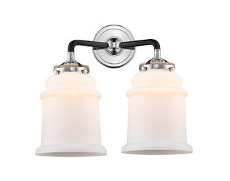 Nouveau Two Light Bath Vanity in Black Polished Nickel (405|284-2W-BPN-G181)