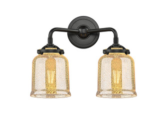 Nouveau Two Light Bath Vanity in Oil Rubbed Bronze (405|284-2W-OB-G58)