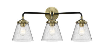 Nouveau LED Bath Vanity in Black Antique Brass (405|284-3W-BAB-G64-LED)