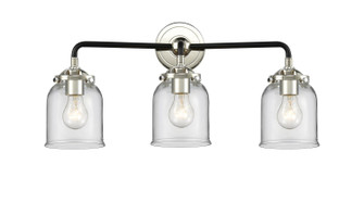 Nouveau LED Bath Vanity in Black Polished Nickel (405|284-3W-BPN-G52-LED)