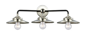 Nouveau LED Bath Vanity in Black Polished Nickel (405|284-3W-BPN-M1-PN-LED)