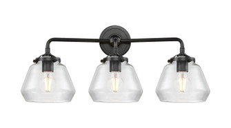 Nouveau Three Light Bath Vanity in Oil Rubbed Bronze (405|284-3W-OB-G172)