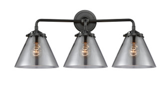 Nouveau Three Light Bath Vanity in Oil Rubbed Bronze (405|284-3W-OB-G43)