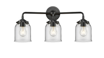 Nouveau Three Light Bath Vanity in Oil Rubbed Bronze (405|284-3W-OB-G52)