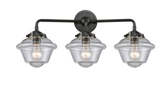 Nouveau Three Light Bath Vanity in Oil Rubbed Bronze (405|284-3W-OB-G534)