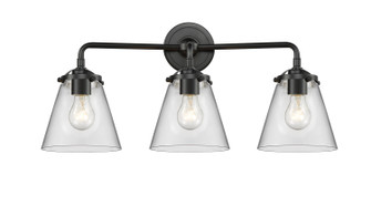 Nouveau Three Light Bath Vanity in Oil Rubbed Bronze (405|284-3W-OB-G62)